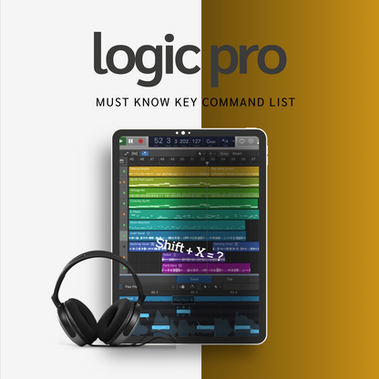 Logic Pro - Must Know Key Commands